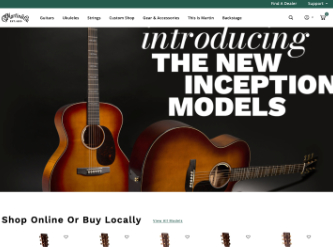 Thumbnail image of C.F. Martin & Co. website